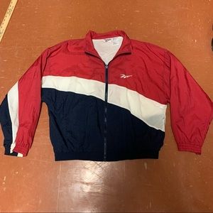 Vintage 80s 90s Reebok Windbreaker Jacket